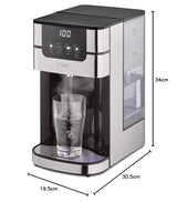 CASO PerfectCup 1000 Pro - Turbo Dispensador de agua caliente en pocos segundos, 2600 W, depósito de agua extraíble de 4 litros, ajustable de 70 a 100 °C, ideal para cocinas de oficina y buffets