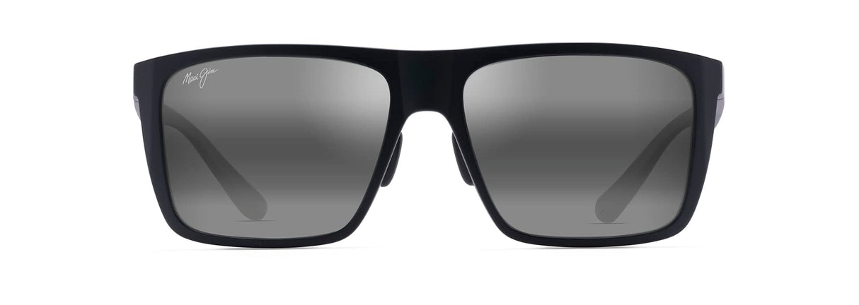 Maui Jim Honokalani Gafas, Matte Black, 57-16-145 Unisex Adulto