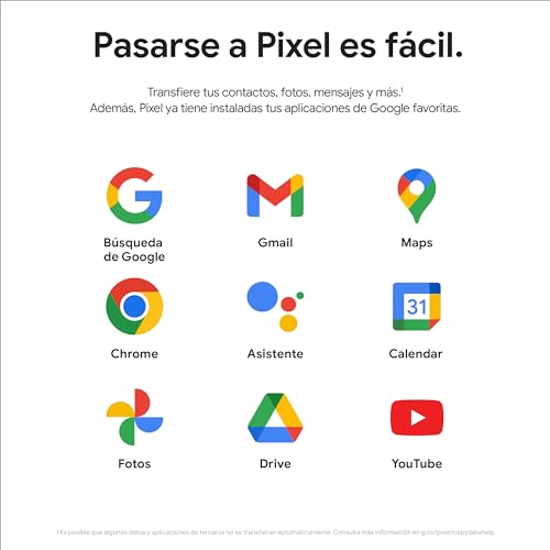 Google Pixel 8 Pro -Smartphone Android libre con lente teleobjetivo, batería con autonomía de 24 horas y pantalla Super Actua - Obsidiana, 256GB