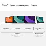 LG 17MT70 - Monitor +View gram, Pantalla Portátil, 17", IPS WQXGA, 16:10, DCI-P3 99%, USB-C, 780gr, Gris