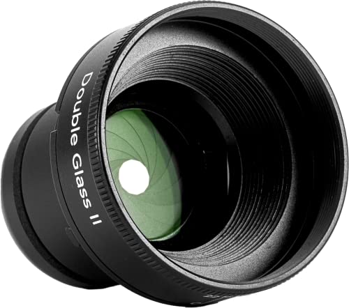 LensBaby - Composer Pro II con Doble Cristal II para Nikon F - Versión Mejorada - Compatible con Todos los Objetivos Optic Swap Actuales y anteriores - Diafragma Ajustable manualmente