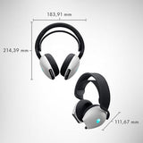 Alienware Dual Mode Wireless Gaming Headset - AW720H (Lunar Light)