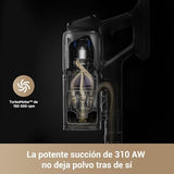 Dreame Z40 Station Aspiradora Escoba sin Cable con Vaciado Automático, Cepillo Multifunción Revelador de Polvo, Filtro Hepa, Herramienta de Fregado en Húmedo, Detección de Suciedad, 310 AW