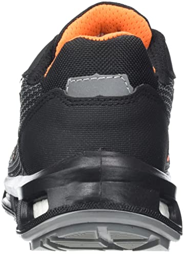 U-Power - Baskets de sécurité basses anti abrasion et hydrofuges KINDLE - Environnements humides - S3 CI SRC 44 Noir / Orange