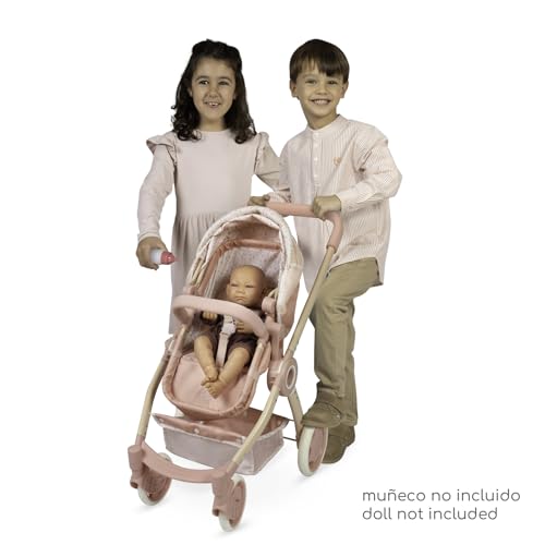 Carro de Muñecas Tulipe 3x1 Plegable DeCuevas 80574