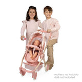 Carro de Muñecas Tulipe 3x1 Plegable DeCuevas 80574