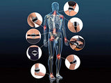GIMA I-Tech Orthomag, para magnetoterapia de baja frecuencia doméstica y profesional, 2 programas de 75 Hz y 50 Hz, con batería, cargador, imán para prueba de emisiones, 2 bandas S y L, bolsa y manual