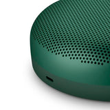 Bang & Olufsen Beosound A1 (2.ª Gen) Altavoz Bluetooth Inalámbrico Portátil Resistente al Agua y al Polvo con Sonido de 360 Grados, Alexa y Speakerphone, Hasta 18 horas de Batería Green