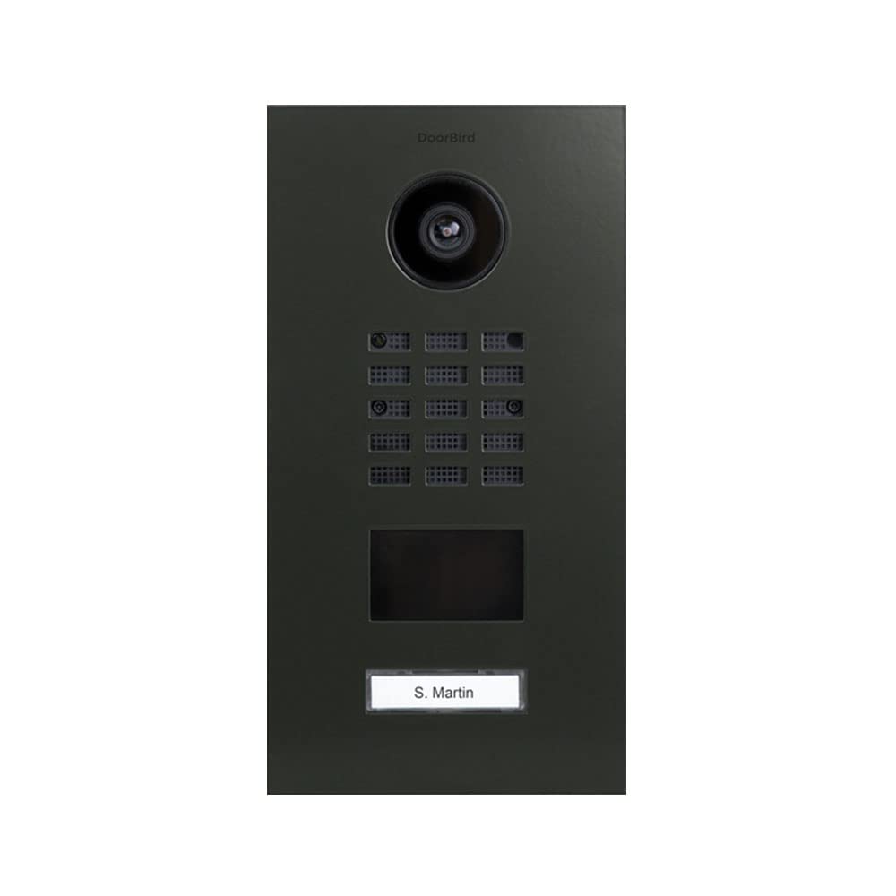 DoorBird D2101V V2 RAL 6006 Videoportero