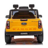 Tachan Vehículo eléctrico Ford Ranger (CPA Toy Group 711T00918), Color Amarillo