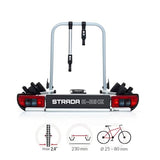 Atera 022686 Portabicicletas Strada E-Bike M - Soporte de acoplamiento