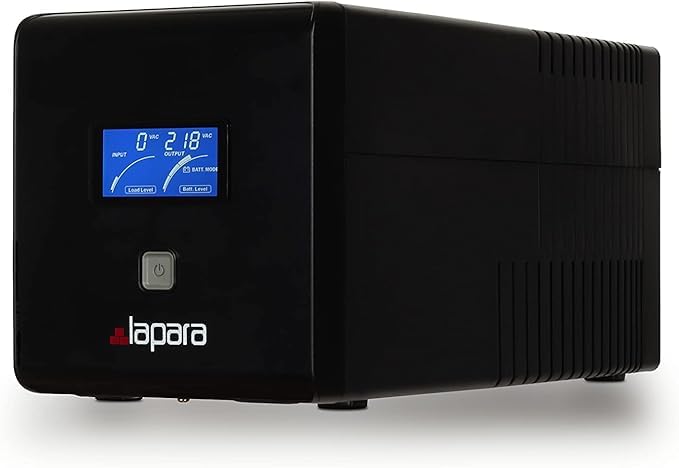 Lapara LA-ITR-1000SH Sistema de Alimentación Ininterrumpida SAI 1000VA 700W LCD Interactivo Sinusoidal