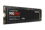 SAMSUNG Unidad de estado sólido 990 Pro M.2 1000 GB PCI Express 4.0 V-NAND MLC NVMe, negro, MZ-V9P1T0BW