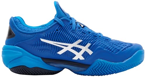 ASICS Court FF 3 Clay Novak, Sneaker Hombre, Azul ATÚN/Plata Pura, 40.5 EU