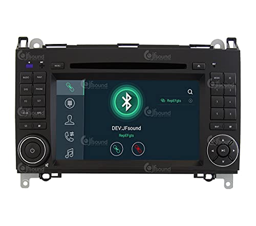 Radio de Coche para Mercedes Classe A/B Vito Viano Android GPS Bluetooth WiFi USB Dab+ Touchscreen 7" 8core Carplay AndroidAuto