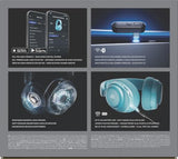 SteelSeries Arctis Nova 3P Wireless Auriculares Gaming multiplataforma - App - Batería 40h - Controladores magnéticos de neodimio - 2,4 GHz/Bluetooth - Micro extraíble - PS5, PS4, PC, Switch -Aqua