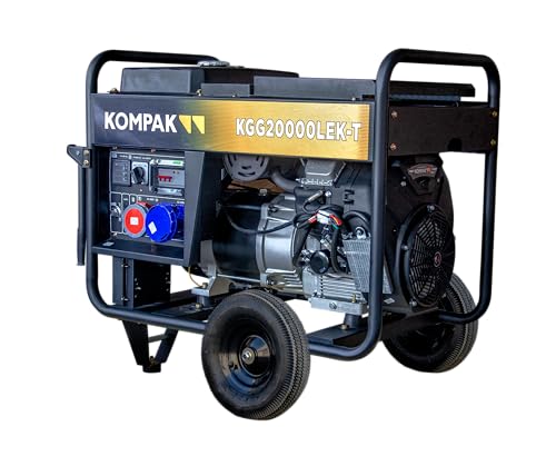 Kompak KGG20000LEK-T Generador Gasolina 3000rpm Full Power