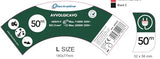 Electraline 49233 - Carrete De Cable Jardín, Longitud 50 M, Socket Universal Sección Cable 3X15 Mm, Naranja/Verde