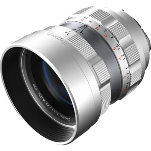 Thypoch SIMERA 75mm f1.4 - Leica M Color Silver