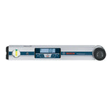 Bosch Professional Medidor digital de ángulos GAM 220 MF (cálculo de ángulos de inglete, margen de medición: 0 - 220º, longitud: 40 cm)