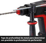 Einhell Professional martillo perforador con batería TP-HD 18/26 Li BL-Solo Power X-Change (18 V, sin escobillas, 2,6 J, SDS-plus, mecanismo de impacto neumático, 4 funciones, maletín, sin batería)