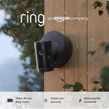 Ring | Nueva Cámara exterior Plus Power-Over-Ethernet (Outdoor Camera Plus) | Vídeo 2K de gran angular | Alimentación constante | 30 días de prueba gratuita del plan de Ring Home