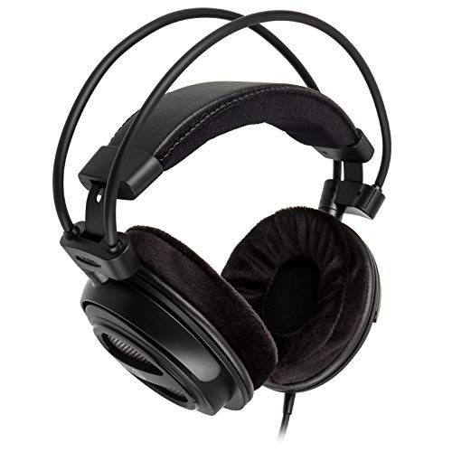 Audio-Technica Auriculares de Alta Fidelidad Abiertos Negro