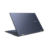 Asus VivoBook Go 14 Flip TP1400KA-EC040WS - Portátil 14" Full HD (Celeron N4500, 4GB RAM, 128GB eMMC, UHD Graphics, Windows 11 Home in S Mode) Azul Tranquilo - Teclado QWERTY español
