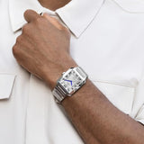 Reloj FESTINA para Hombre F20677/1 On The Square Caja de Acero Inoxidable 316l Plateado Correa de Acero Inoxidable 316l Plateado