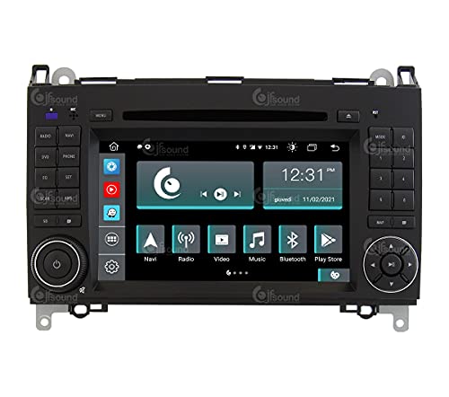 Radio de Coche para Mercedes Classe A/B Vito Viano Android GPS Bluetooth WiFi USB Dab+ Touchscreen 7" 8core Carplay AndroidAuto