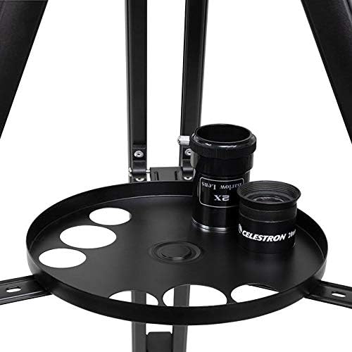 Celestron 22453 StarSense Explore LT127AZ Telescopio Reflector newtoniano con tecnología para Smartphone - con 2 oculares, 2 Lentes de Barlow, Acoplamiento para teléfono y trípode Ajustable, Plateado
