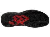 K-Swiss Ultra Court Padel, Tenis Shoe Hombre, Black Anthracite Sanyo Red, 42 EU