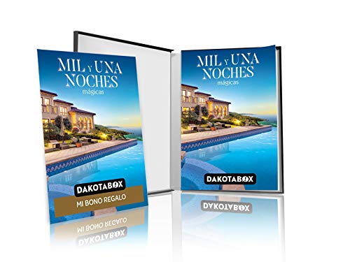DAKOTABOX - Caja Regalo hombre mujer pareja idea de regalo - Mil y una noches mágicas - 4000 estancias en resorts, palacios, conventos, hoteles de hasta 5* y mucho más