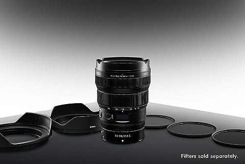 Nikon Objetivo Nikkor Z 14-24 mm F/2.8 S, para Nikon Serie Z, Pro Negro