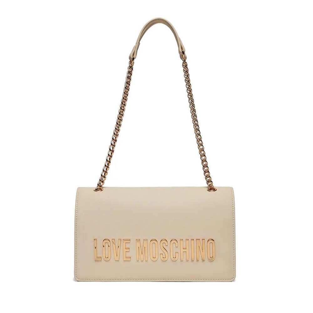 Love Moschino Bolso de Hombro Mujer Blanco Perla Talla única