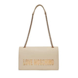 Love Moschino Bolso de Hombro Mujer Blanco Perla Talla única