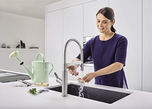 BLANCO 522406 SOLENTA-S Senso-Grifo de cocina (cromo), 230 V, Sensor