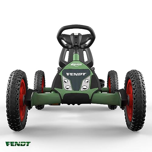 Fendt- Berg Luftreifen und Freilauf Buddy Fendt Go-Kart-Vehículo Infantil, Individual, Color Verde, Kinderspielzeug, für Kinder im Alter Von 3-8Jahren (24.21.54.00)