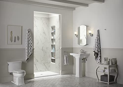 KOHLER, Botiquín de baño, Puerta única con Espejo, Bordes biselados, Aluminio anodizado