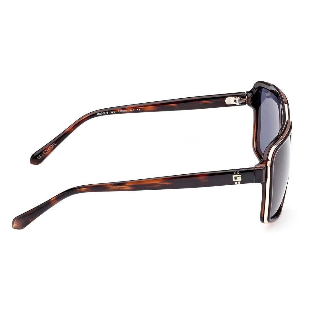 GUESS Gu00076 Gafas, Dark Havana, 61/15/140 para Hombre