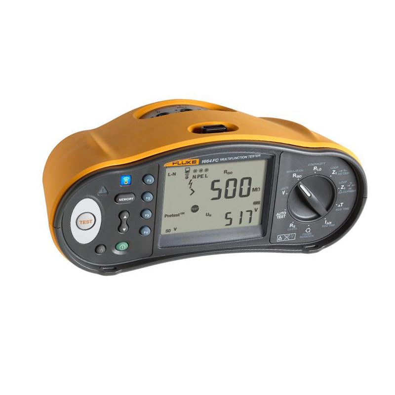 FLUKE 1664 FC comprobador de instalación elećtrica con Fluke conectar