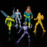 Hasbro Marvel Legends Series Spider-Man Toy - Paquete de 5 Figuras de acción coleccionables a Escala de 6 Pulgadas, 14 Accesorios, niños a Partir de 4 años, Multicolor (F3479), Exclusivo en Amazon