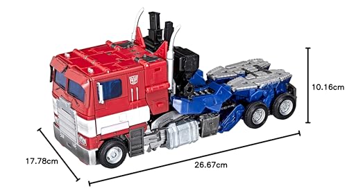 Transformers Movie Masterpiece Series MPM-12 Optimus Prime - Figura Coleccionable de película Bumblebee, 28 cm, Multicolor