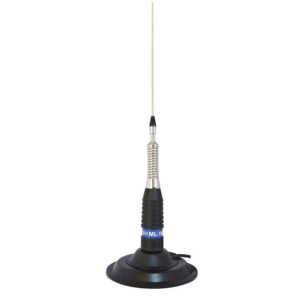 'PNI ML160 Antena CB con imán Incluido, 155 cm Negro