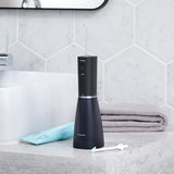 Panasonic Series 800 Irrigador Bucal Ultrasónico EW-DJ86-K503, Irrigador Dental, 200 ml, 1 Boquilla Ultrasónica y 1 Boquilla de Ortodoncia, 5 Ajustes de Presión, Accesorio De Viaje, USB-C, Negro