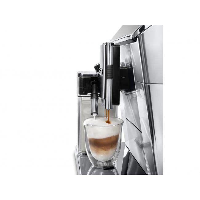 DeLonghi ECAM 656.75.MS Independiente Totalmente automática Máquina espresso 2L Acero inoxidable - Cafetera (Independiente, Máquina espresso, 2 L, Granos de café, De café molido, Molinillo integrado, Acero inoxidable)