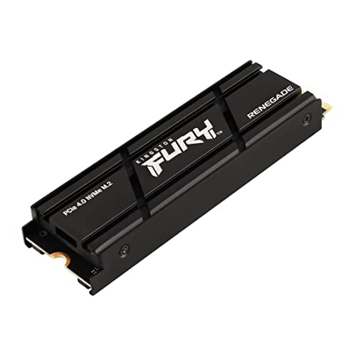 Kingston FURY Renegade 2000G PCIe 4.0 NVMe SSD W/Disipador térmico, Para jugadores, entusiastas y superusuarios - SFYRDK/2000G
