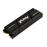 Kingston FURY Renegade 2000G PCIe 4.0 NVMe SSD W/Disipador térmico, Para jugadores, entusiastas y superusuarios - SFYRDK/2000G