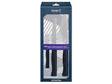 Opinel - Estuche Trio Intempora, 1 Cuchillo de Chef, 1 Cuchillo para Cortar, 1 Cuchillo de Oficina - Acero Inoxidable, Polioximetileno, Full Tang - Garantía de por Vida