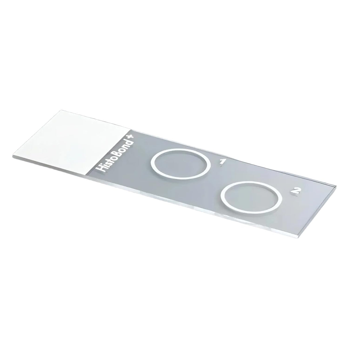 Marienfeld HistoBond - Juego de 2000 portaobjetos para microscopio (2 anillos de 13 mm de diámetro interior, 76 mm de profundidad, 26 mm de ancho, 1 mm de grosor, 2000 unidades), color blanco